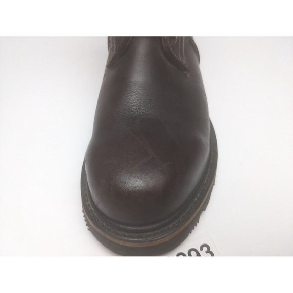 Vintage Red Wing Boots Men 8.5  D Red  Leather Military Combat Made in USA main image 7